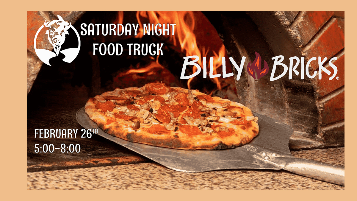 Saturday Night Food Truck with Billy Bricks and Pint of Music with Scott of Go Time! at Buffalo Creek Brewing